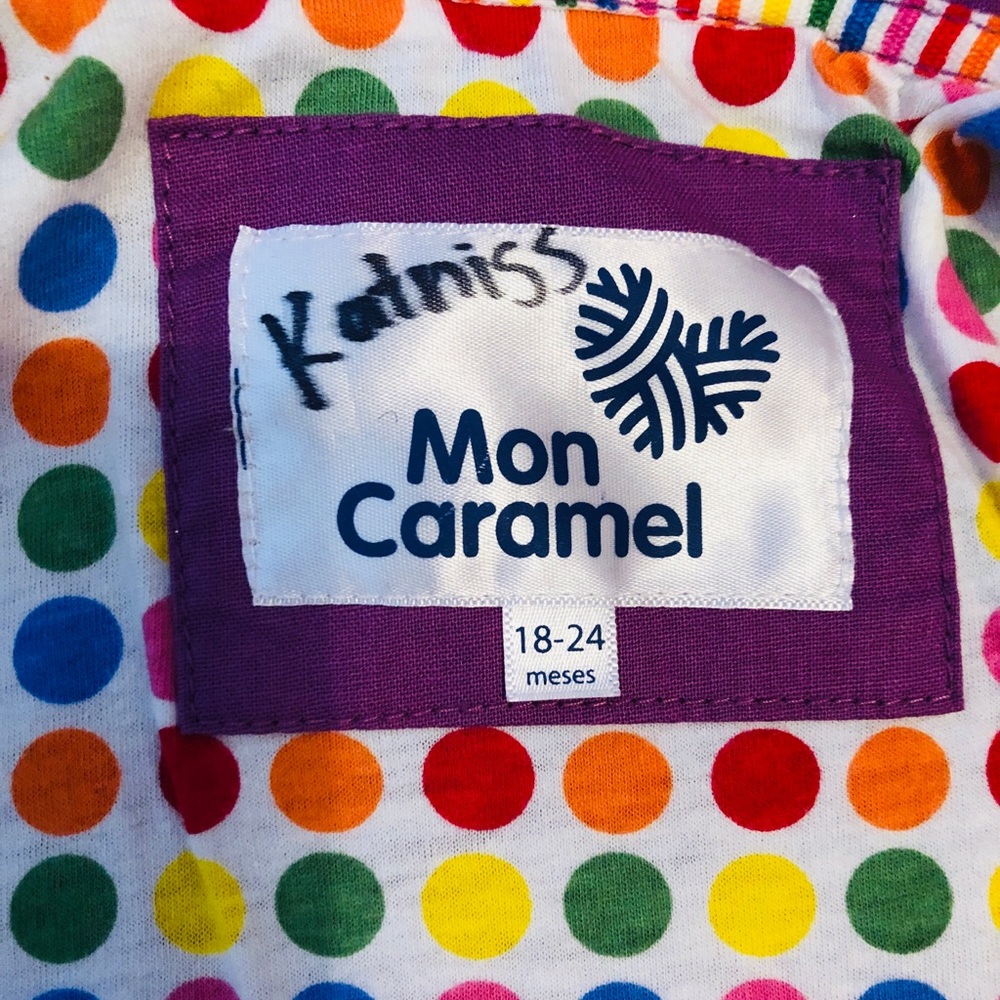 Mon Caramel Toddler Girl Jacket - Picture 8 of 8